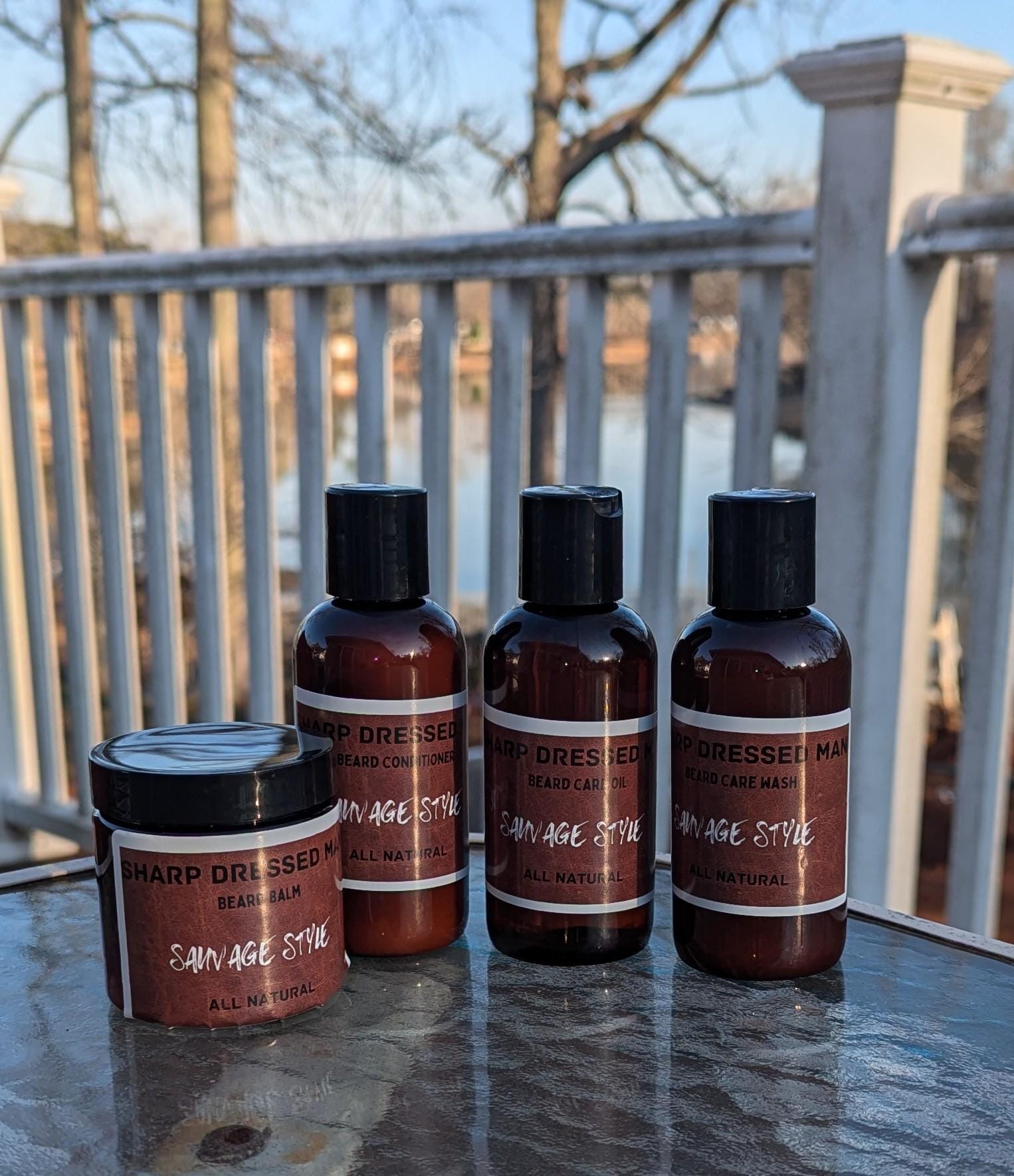 sharp dressed man beard care kit