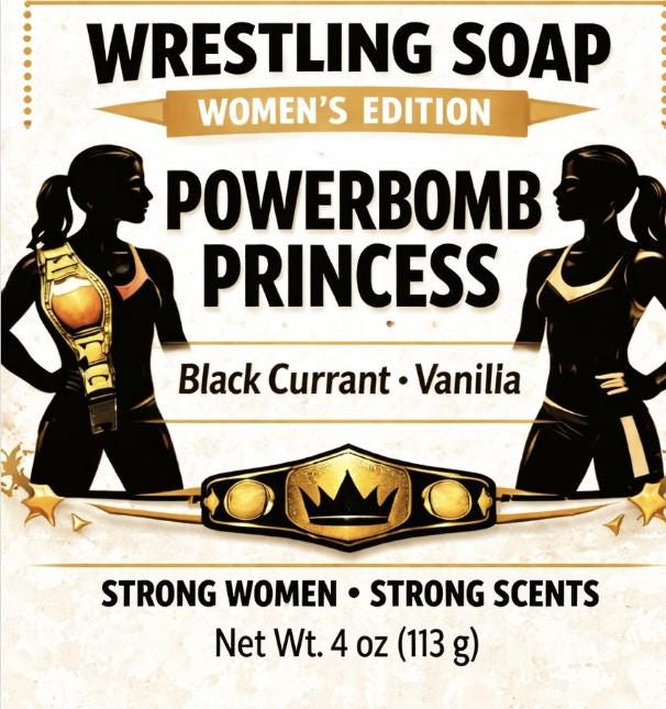Wrestling soap