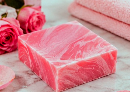 Ringside Rose — Rose Scented Artisan Wrestling Soap