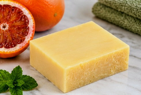 Dropkick Detox — Blood Orange & Mint Scented Artisan Wrestling Soap