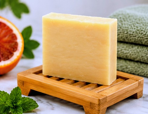 Dropkick Detox — Blood Orange & Mint Scented Artisan Wrestling Soap