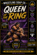Queen of the Ring — Vanilla Scented Artisan Wrestling Soap