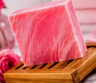 Ringside Rose — Rose Scented Artisan Wrestling Soap