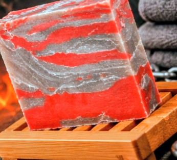 Ring of Fire — Bourbon and Fire Scented Artisan Wrestling Soap